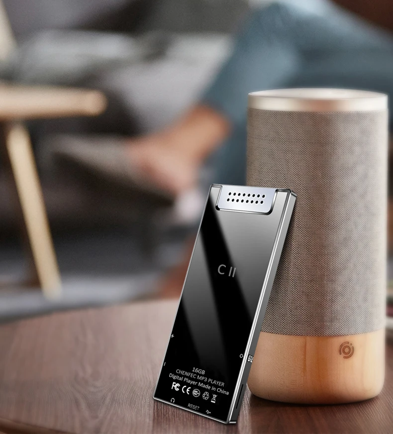 Портативный MP4 плеер с динамиком 16 Гб Bluetooth 4 0 Hifi 2 экран музыкальный fm радио запись