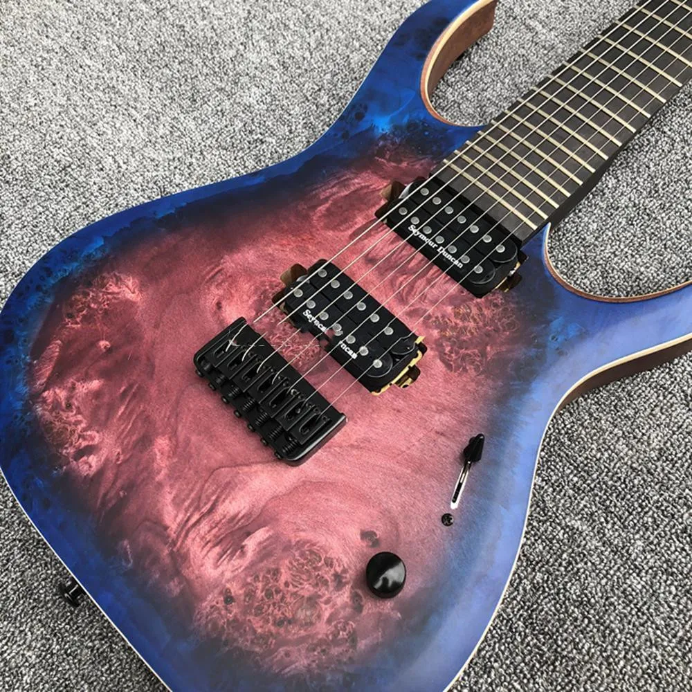 

6 or 7 strings locking Tuners Mayones Duvell Guitar Ebony Fretboard 5 ply neck Bolt-on OM mayones electric guitar Free Shipping