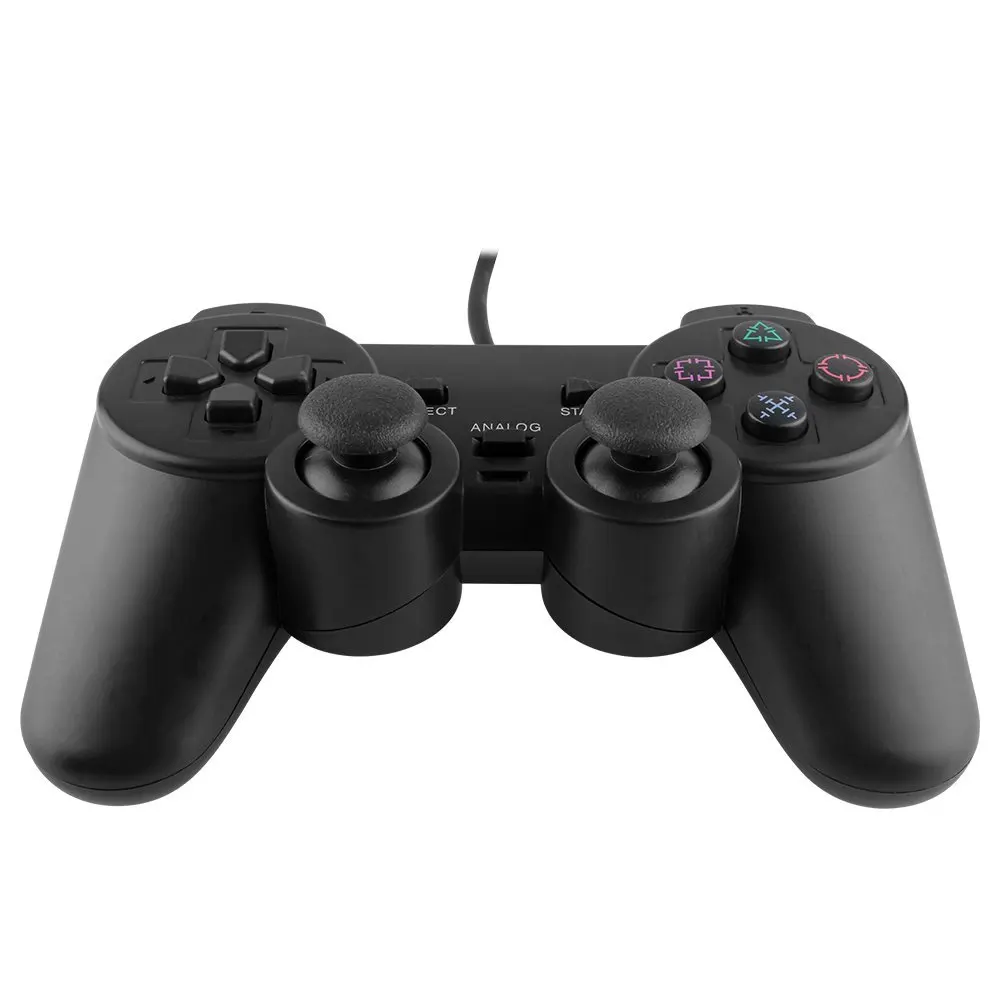 Проводной геймпад для PS2 контроллер P2 dualshock игровой коврик джойстик для PS 2/P 2 консоли