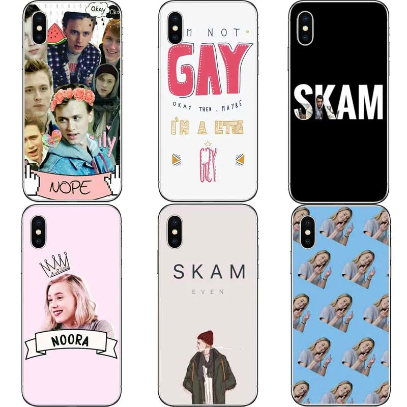 Чехол для телефона norweg tv SKAM Eva, жесткий пластиковый чехол для Iphone 6 6S 7 8 Plus X 5s SE, Coque Capa