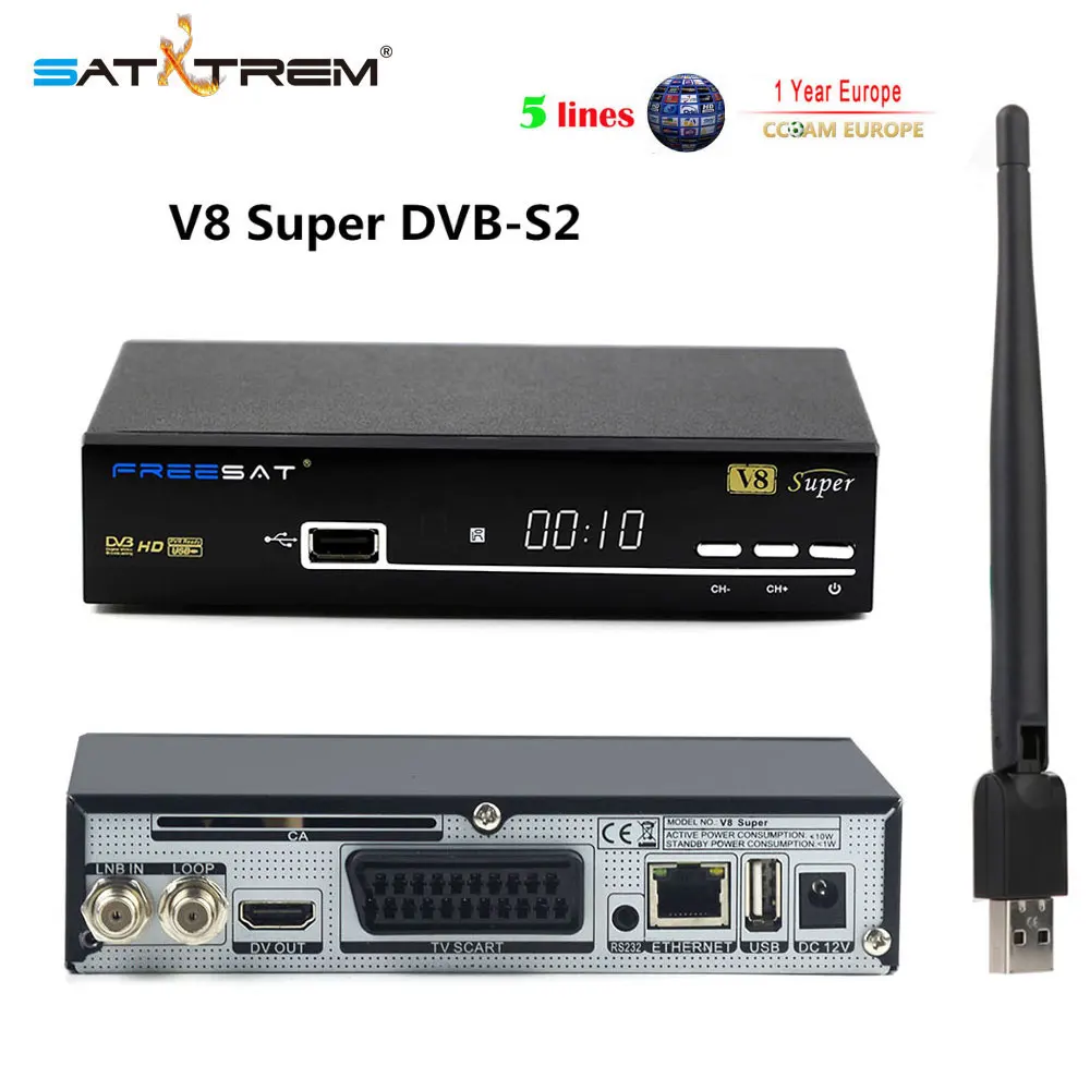 Buy Freesat V8 Super HD 1080P LNB MPEG4 Satellite