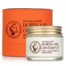 Крем с лошадиным маслом для восстановления кожи, увлажняющий, отбеливающий, против морщин, против старения, для удаления шрамов и пятен, крем для тела, 70 г, увлажняющий уход