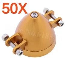 50 шт. 38 мм 1,5 дюйма сплав складной Опора Спиннер 3,17 мм вал двигателя с адаптером 6 мм части радиоуправляемого самолета