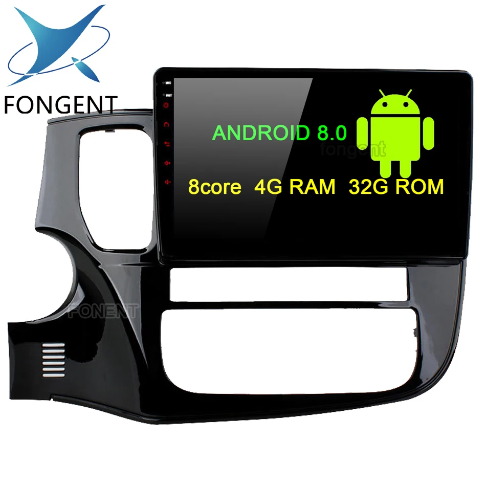 

Fongent 10.2" Android 8.0 Car GPS Radio Player for Mitsubishi Outlander 2014-2017 with Octa Core 4GB+32GB Auto Stereo Multimedia