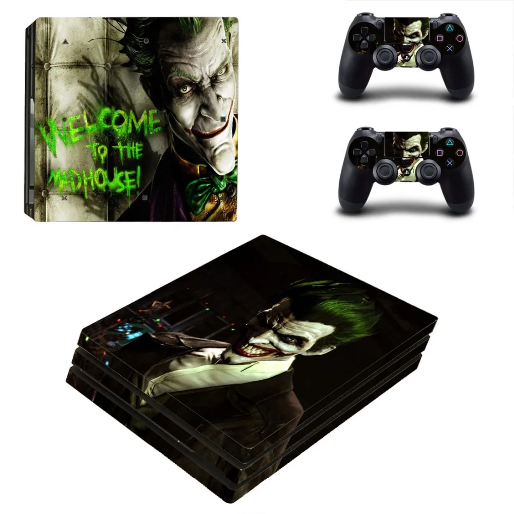 

Game accessories For Playstation 4 PS4 PRO Console Game Decal Skin Stickers + 2 Pcs Stickers For PS4 PRO Controller