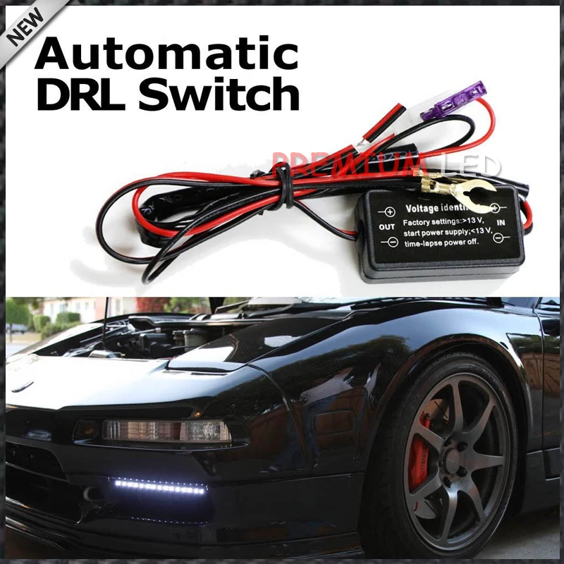 1 Led Daytime Running Light Automatic On Off Switch