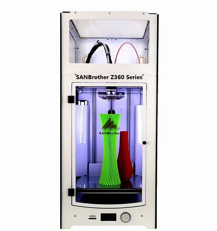 SANJIUPrinter Z360 двойной экструдер принтер с верхней крышкой и дверью более выше, чем Ultimaker 2+ расширенный Топ качество