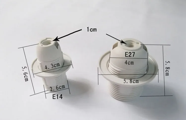 5 шт. E14 E27 светодиодный пластиковый патрон лампы E27 конвертер E27 цоколь Эдисона лампа держатель патрона голой средства ухода за кожей DIY E14 цоколя