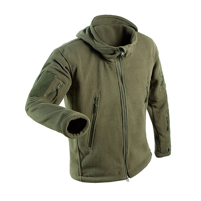 New Military Fleece Tactical Jacket Men Thermal Outdoors