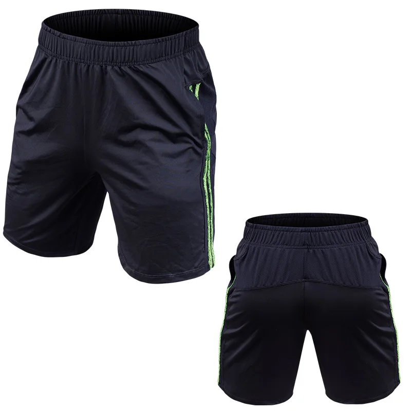 Новые Большие размеры Мужские шорты для бега летние резинка на талии Бег Тренажерный зал черные спортивные шорты 4XL