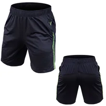 Новые Большие размеры Мужские шорты для бега летние резинка на талии Бег Тренажерный зал черные спортивные шорты 4XL