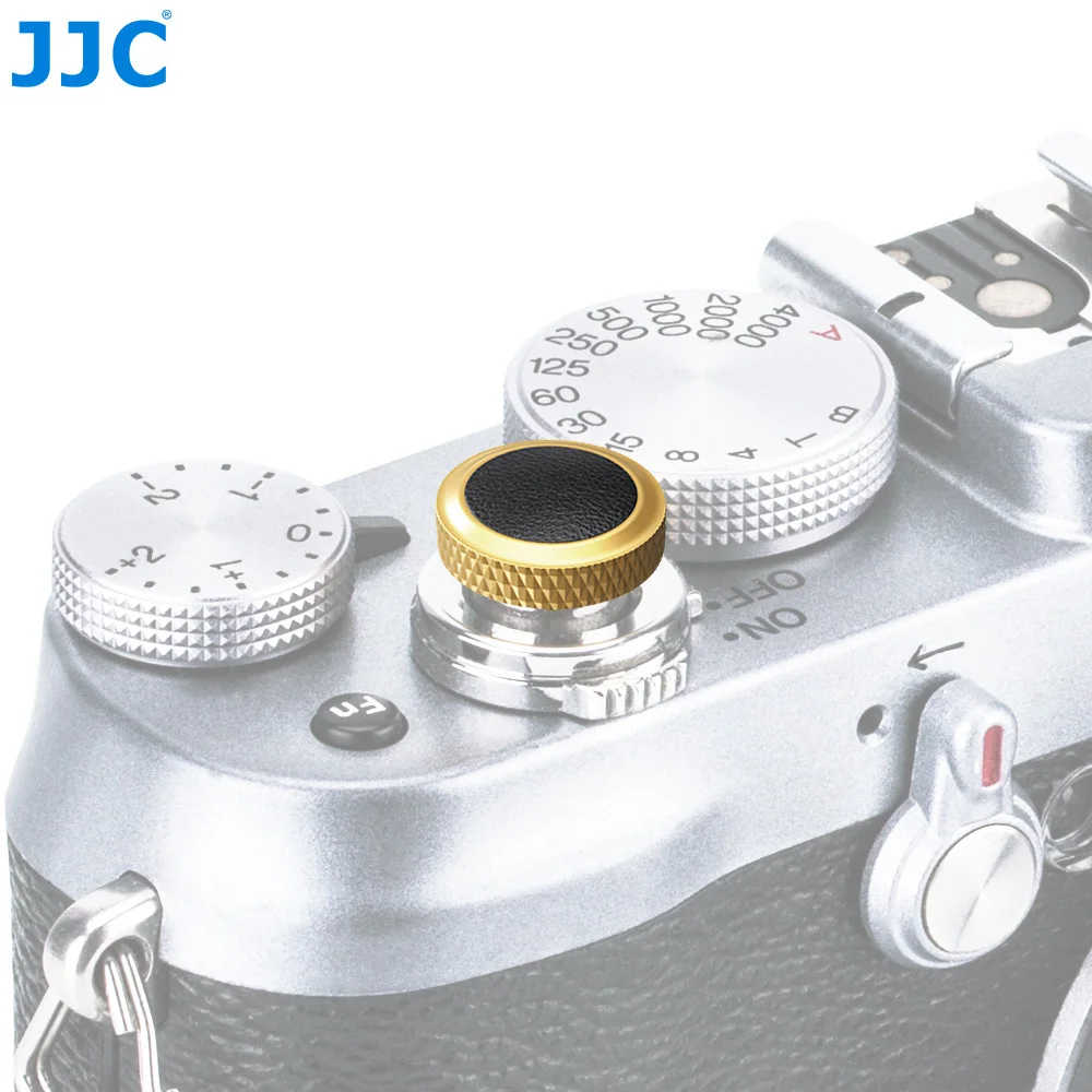 JJC Luxury Shutter Release Button Soft Leather Botton for Fujifilm X100 X100V X100S X100T X100F XT4 XT3 XT2 XE4 XE3 XT30 XT20 