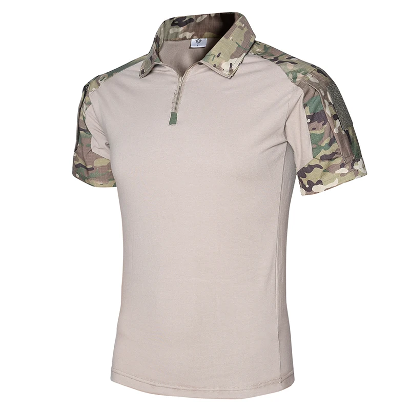 Уличная походная Футболка мужская футболка для охоты летние военные тактические футболки рыболовные рубашки спортивная одежда футболки с коротким рукавом