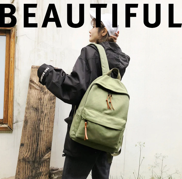 Menghuo Canvas Backpack Women Men Large Capacity Laptop Backpack Student School Bags for Teenagers Travel Bag Backpacks Mochilas_01
