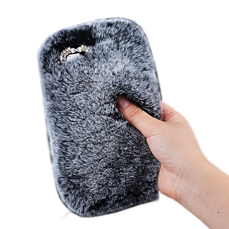 iphone 7 plus rabbit fur case (3)