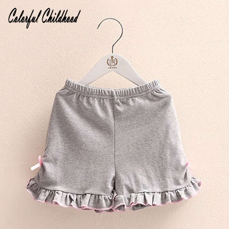 Ruffle Shorts Toddler Girls summer Shorts Kids leggings Baby trousers 2-6Yrs Children underwear