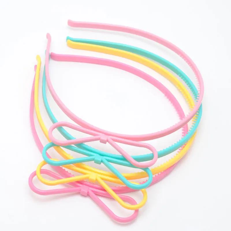 4 шт./лот прелестные модные туфли Кот уха Hairbands Для женщин девушек Зубы волос Группа Головные уборы оголовье аксессуары для волос - Цвет: Pink Blue HP Y