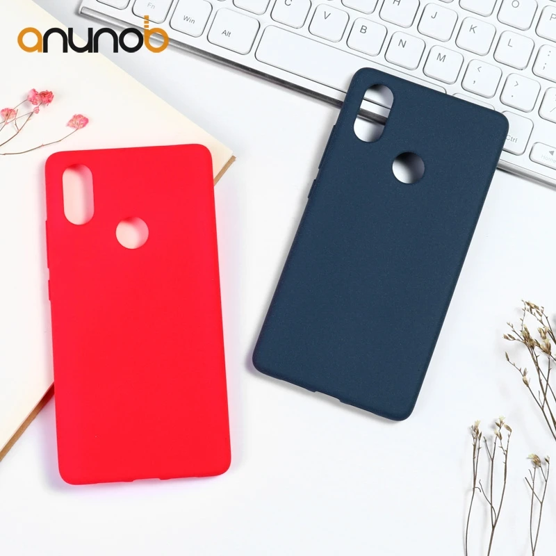 

Anunob For Xiaomi Mi 8 SE Case Plush Xiaomi Mi 8 Cover Matte Soft Rubber TPU Ultra Thin Silicone Matte Phone Protective Shell