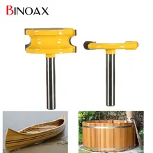 Binoax 2 шт. 1/4 «Диаметр Флейта Каноэ и Шарик Маршрутизатор бит Деревообработка Резки Tools-1/4» Хвостовика