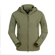 Высокое качество Мужская Военная Боевая флисовая куртка куртки Уличная Водонепроницаемая камуфляжная одежда для кемпинга тепловое флисовое спортивное пальто