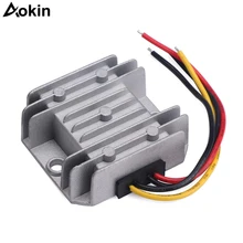 12 вольт регулятор водонепроницаемый Синхронный DC-DC преобразователь понижающий 5-32 В до 1-27 в регулятор напряжения Регулируемый VDC блок питания