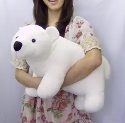 42 см белый полярный медведь плюшевые игрушки прекрасный полярный медведь кукла подарок w5489