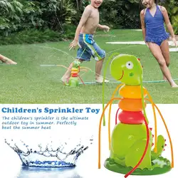 Творческий мультфильм распылитель воды спринклер Открытый забавная игрушка плавание вечерние пляж бассейн с игровой корзиной для детей