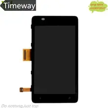 Timeway OEM for Nokia Lumia 900 LCD Screen and Digitizer Assembly with Front Housing