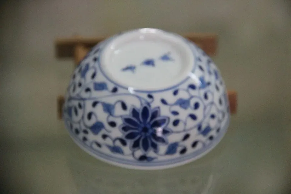 Высококачественный китайский уникальный кунг-фу чайный стаканчик керамический фарфор Jingdezhen чайный стаканчик с ручной росписью синий и белый Pu er чашка