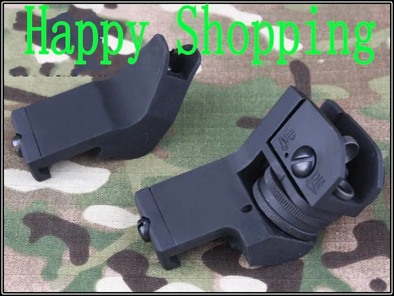 

AR15 AR 15 Front Rear Sight 45 Degree Offset Rapid Sight Back Up Iron Transition Sights