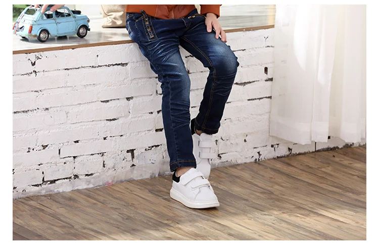 3-10 y child winter pants for boys jeans kid denim pants spring autumn boy clothes children elastic jeans warm trousers 10 years (13)