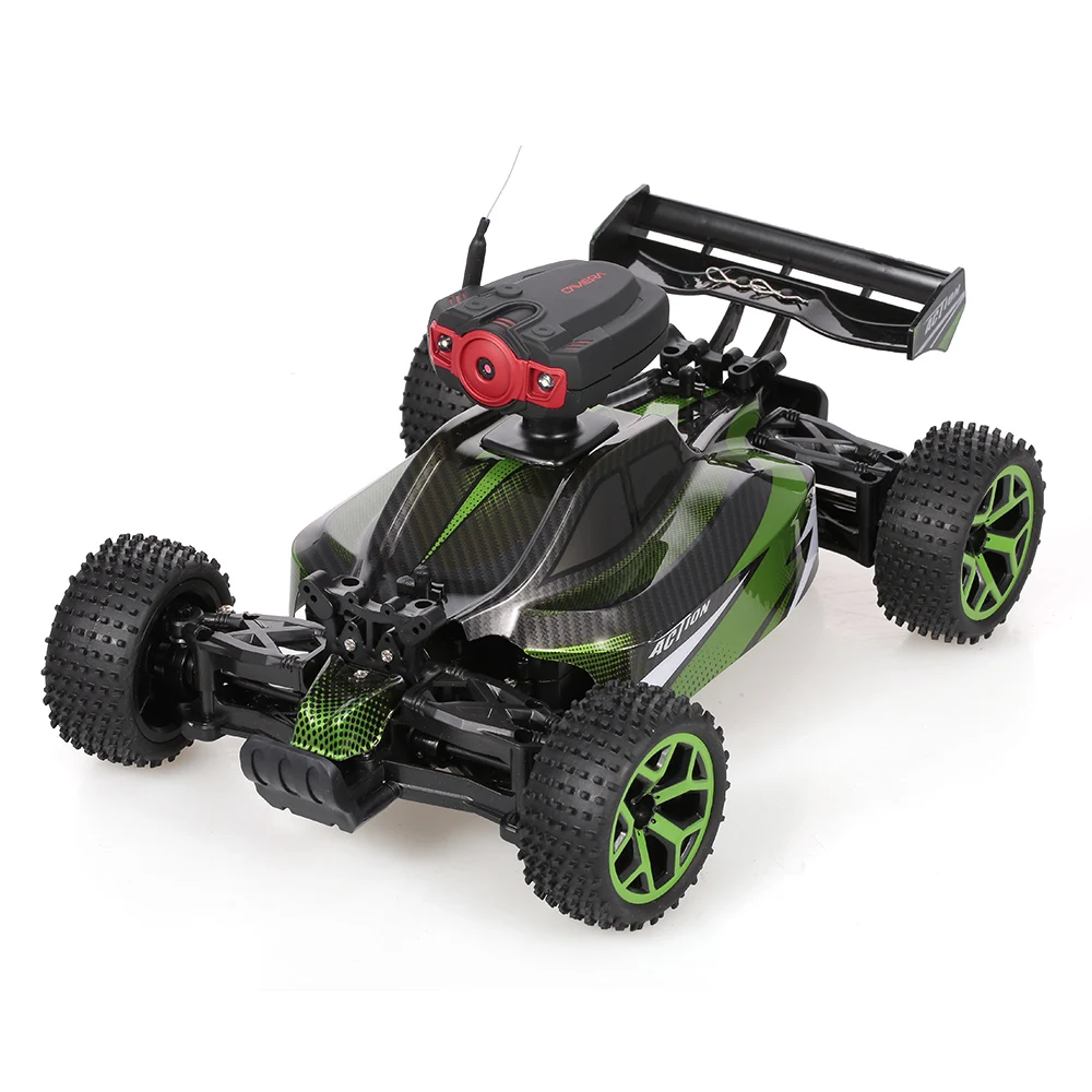 

Toys for Children 18GS06 1:18 RC Car 2.4GHz 4WD 20km/h RC Buggy Car with 0.3MP Wifi FPV Camera Off-road Cars Kids Toys