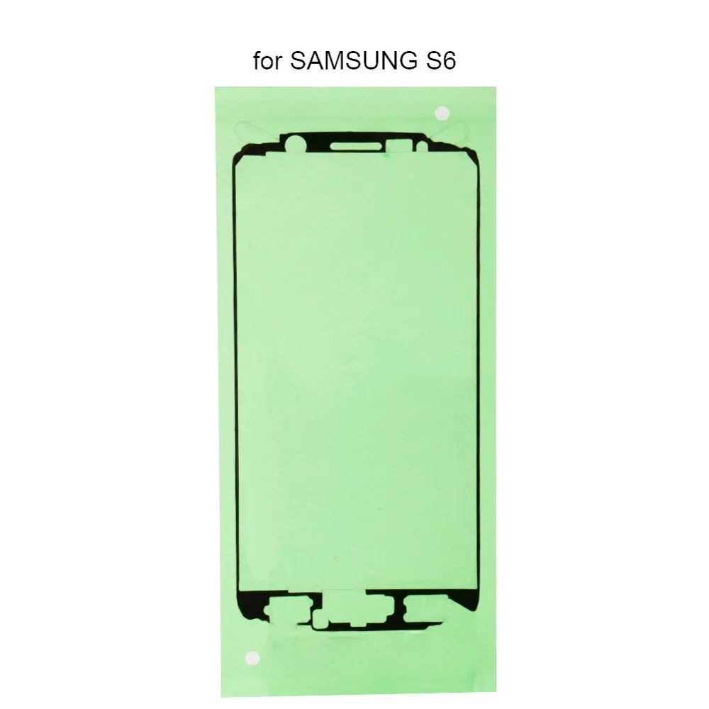 5 шт. Передняя наклейка для Samsung Galaxy S6 край плюс лента клейкая ЖК дисплей Сенсорный