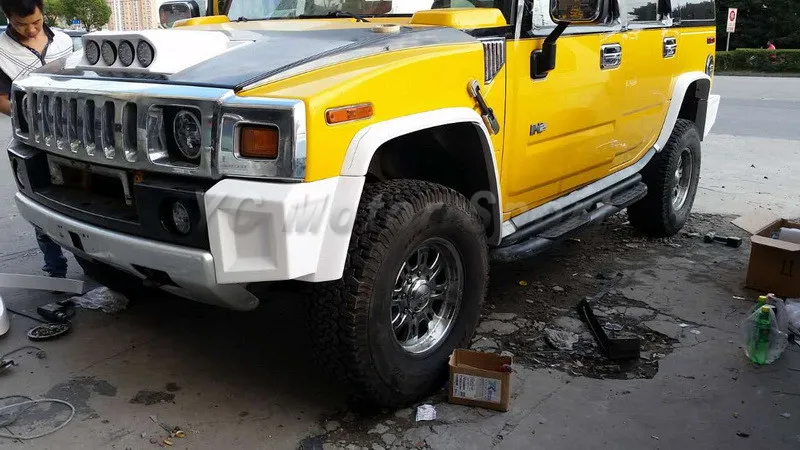 2003-2009 Hummer H2 Branew Style Body Kit (9)