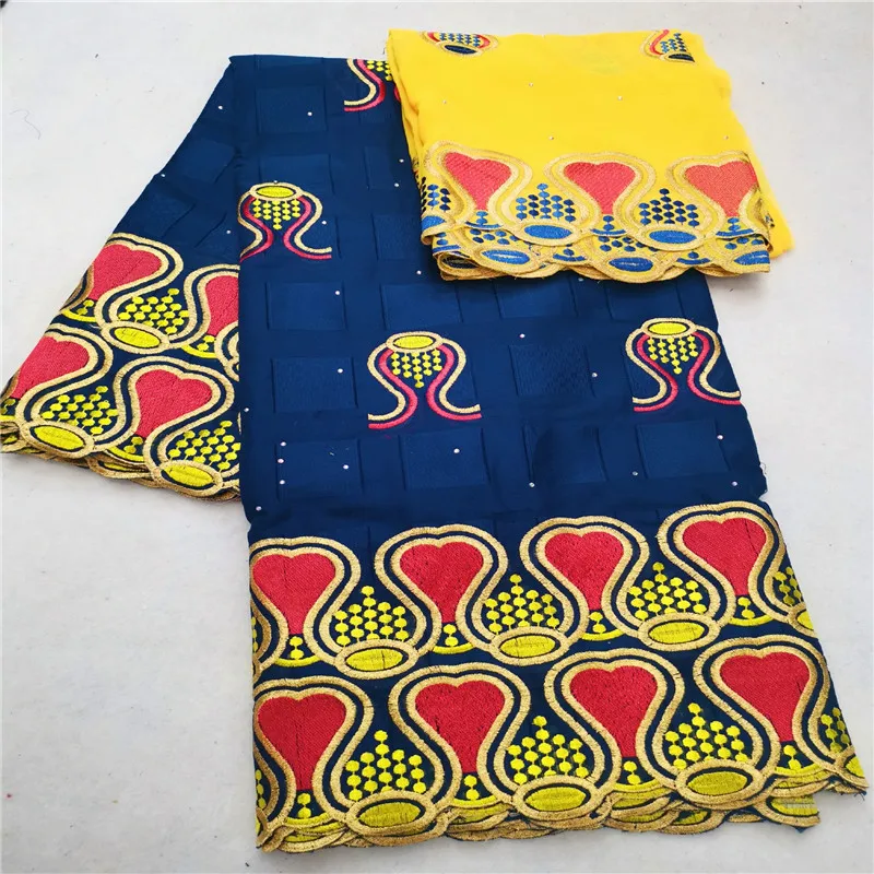 

Swiss voile lace in Switzerland high quality 5+2 Swiss lace fabric newest Dubai beads lace African French fabric 2019 HL007209