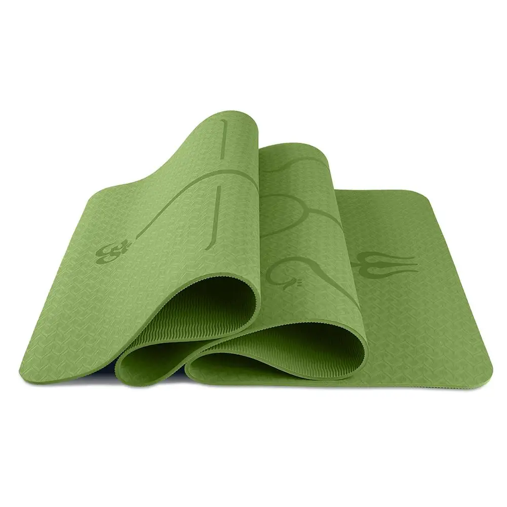 Alignment Guides Yoga Mat Fitness Mat Multi functional Environmental