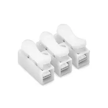 5 pcs Draad Connector 2 Pin 3 Pin Kabel Terminal Block 10A 220 V Druk Slip Elektrische Draad Connectoren Voor WS2812 LED Strip(China)