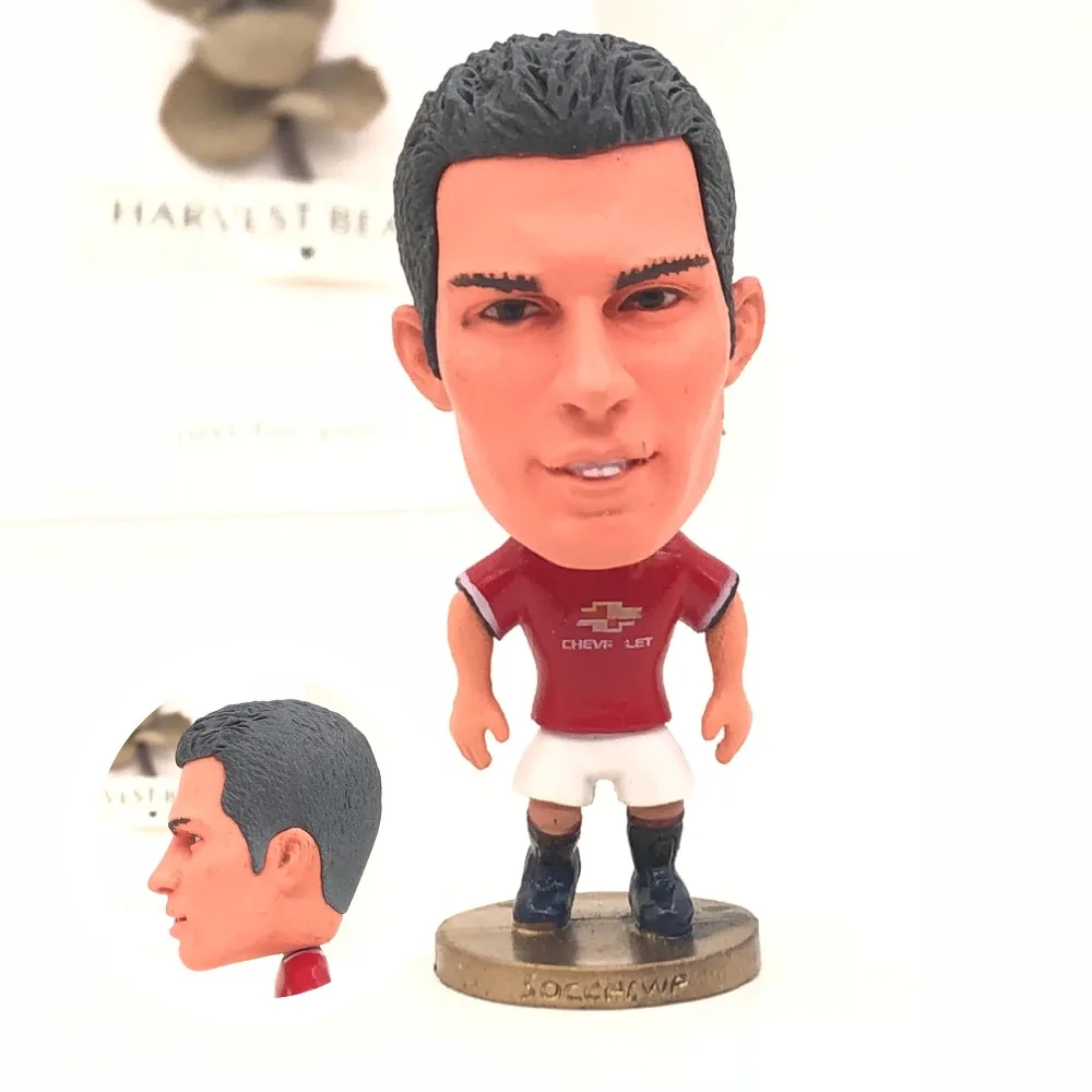 

Soccer Figurine Sports Stars V.Perse 2018~2019 Movable Joints Resin Model Toy Action Figure Dolls Collectible Gift