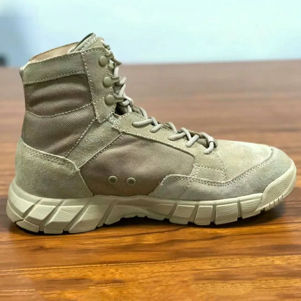 Кроссовки мужские армейские военные тактические ботинки 208 водонепроницаемые дышащие легкие уличные спортивные альпинистские треккинговые ботинки
