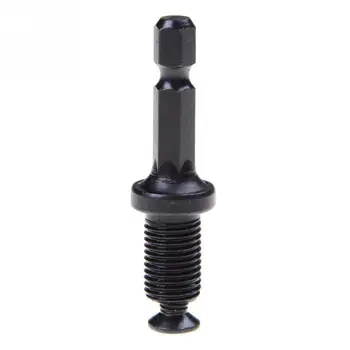 

Drill Chuck Adapter 1/4"Hex Shank Adapters Male Thread Screw for Drill Chuck 6mm 10mm 13mm 3/8"-24UNF Drilling Bits Accessory