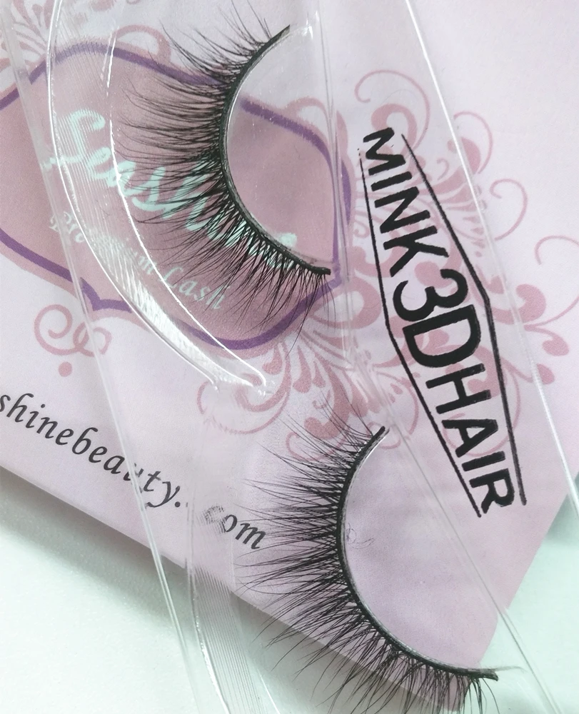 

3D Mink Lashes Top Mink Material Sexy 100% Handmade 3D Mink Thick Long Mink Eyelashes Fake Eye Lashes Free Shipping
