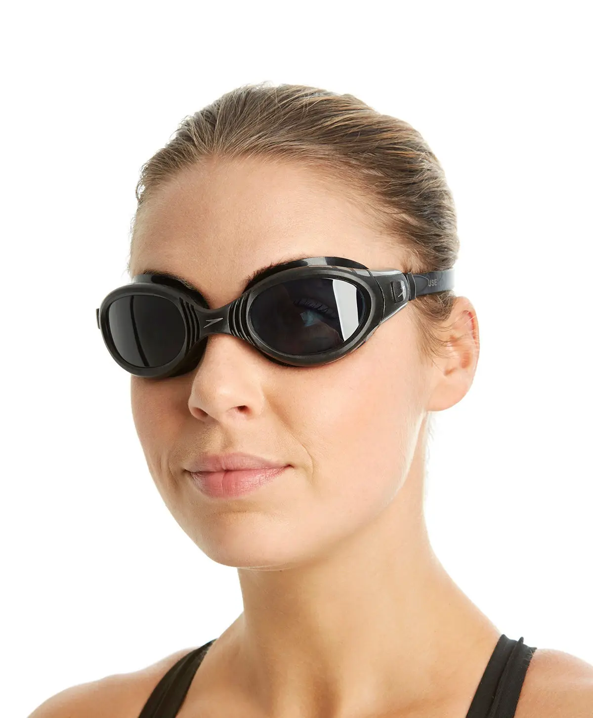 Очки Speedo Futura BioFUSE, большая оправа, очки для плавания, водонепроницаемые, анти-туман, УФ-защита, очки для плавания для мужчин и женщин