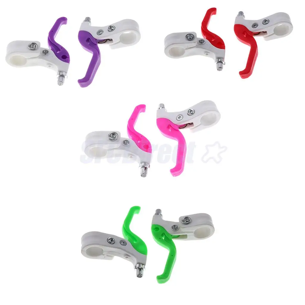 

1 Pair Lightweight Plastic Kids Boys Girls Children Bicycle Brake Handle Bike Cycling Brake Levers 22mm