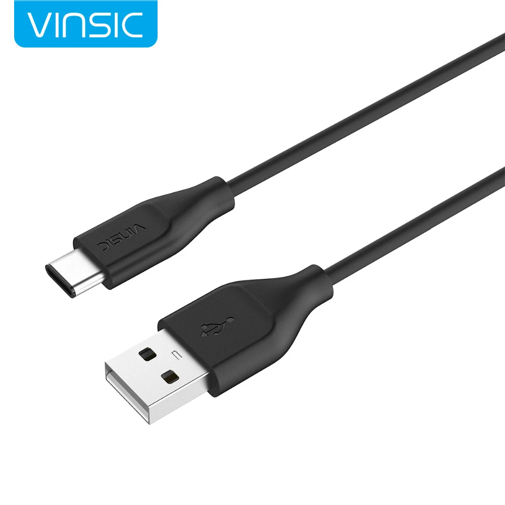 Vinsic 1 m 5 В/2a usb тип c для быстрой зарядки кабель передачи данных типа с зарядный нью