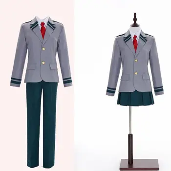 

My Hero Academia Baku no Hero Academia cosplay suits costumes Uraraka Ochako suits dress Midoriya Izuku costumes suits