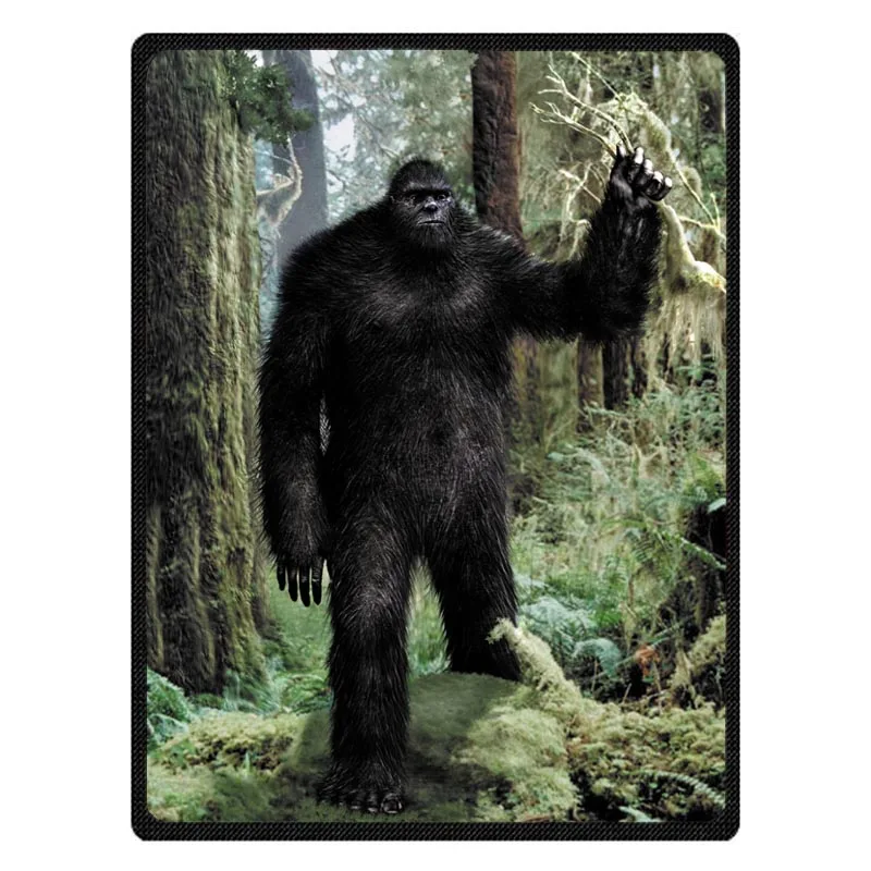 Супер мягкий фланелевый флис Bigfoot одеяла с рисунком обычай чехлы для диванов зимние теплые простыни детские детский плед - Цвет: 5