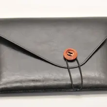 Портфель стиль сумка для ноутбука супер тонкий рукав чехол, микрофибра кожаный чехол для ноутбука для MacBook Pro 13 15