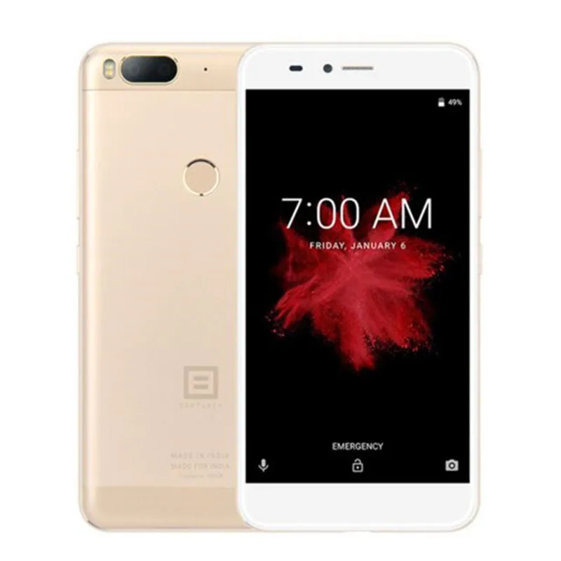 Смартфон BILLION CAPTURE PLUS 4G 3 Гб ОЗУ 32 ПЗУ 5 дюймов Snapdragon 625 Touch ID 3500 мАч Android 7 1 двойная