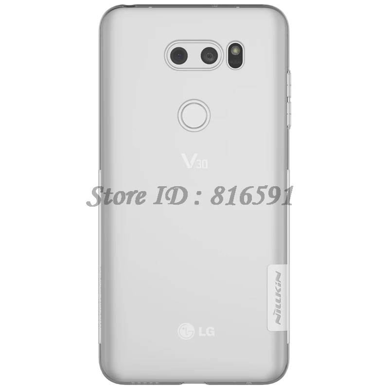 Для LG V30 чехол Nillkin серии "Природа" прозрачный мягкий чехол для задней панели TPU чехол для LG V30 Plus 6,0 дюймов