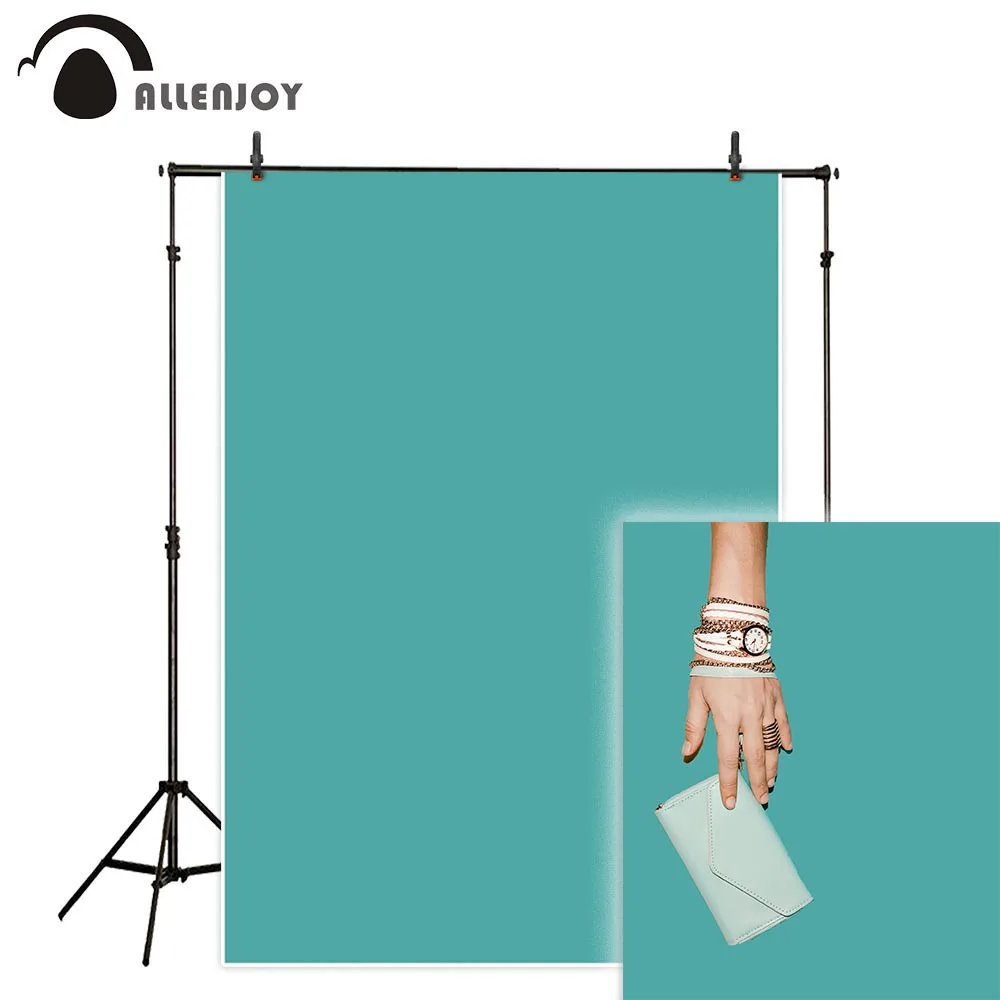 

Allenjoy Teal Blue pure color photography backdrop portrait shooting photo studio background photocall photobooth prop shoot